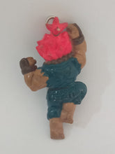 Cargar imagen en el visor de la galería, Street Fighter Akuma Vintage Figure Keychain Mascot Key Holder Strap
