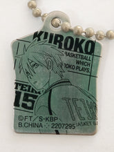 Cargar imagen en el visor de la galería, Kuroko no Basuke Metal Charm Uniform Keychain Mascot Key Holder Strap
