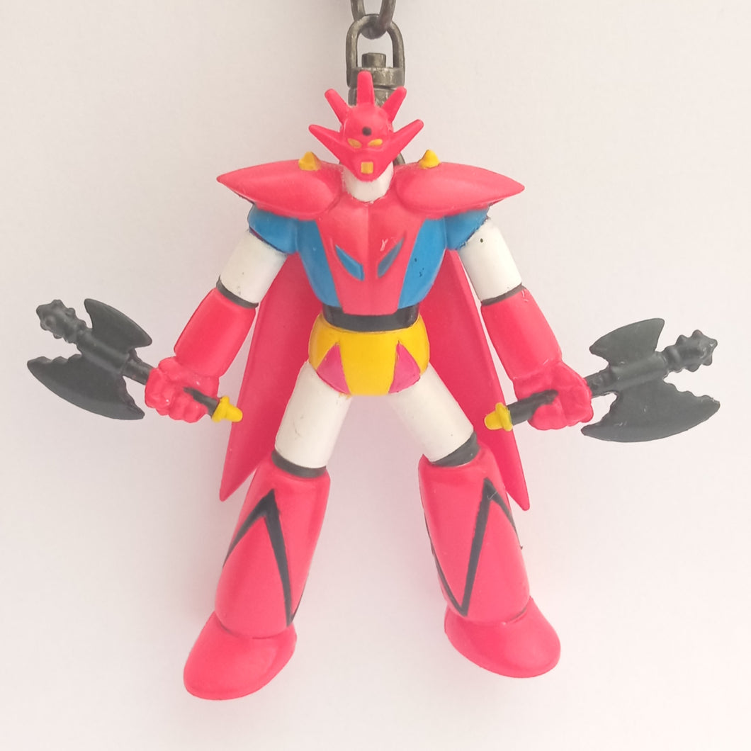 Super Robot Wars Getter Dragon Vintage Figure Keychain Mascot Key Holder Strap Rare
