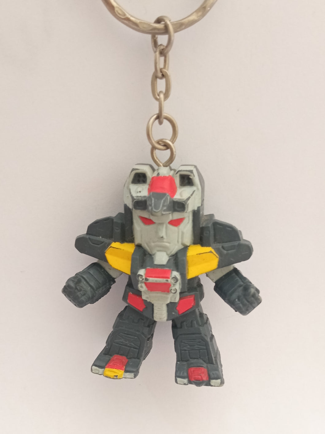 Super Robot Wars Dancouga Vintage Figure Keychain Mascot Key Holder Strap Rare