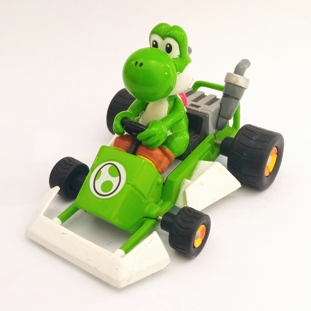 Mario Kart Yoshi Pull Jack Car Carting Nintendo Toy