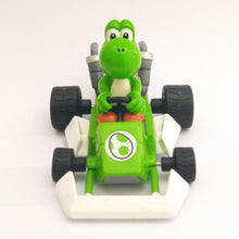 Load image into Gallery viewer, Mario Kart Yoshi Pull Jack Car Carting Nintendo Toy
