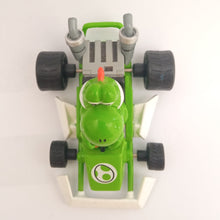 Load image into Gallery viewer, Mario Kart Yoshi Pull Jack Car Carting Nintendo Toy
