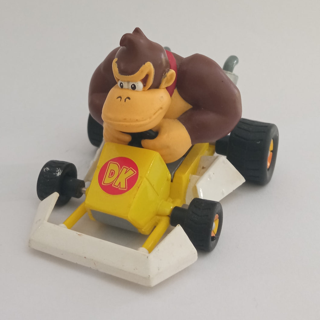 Mario Kart Donkey Kong DK Pull Back Car Carting Nintendo 2005 Toy