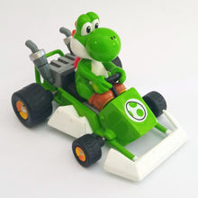 Load image into Gallery viewer, Mario Kart Yoshi Pull Jack Car Carting Nintendo Toy
