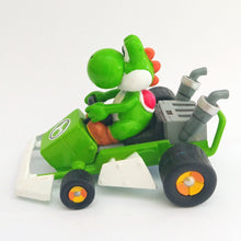 Load image into Gallery viewer, Mario Kart Yoshi Pull Jack Car Carting Nintendo Toy
