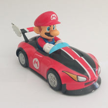 Load image into Gallery viewer, Mario Kart Wii MARIO Wildstar &amp; Fire Hot Rod Pull Back Car Nintendo 2008 Toy
