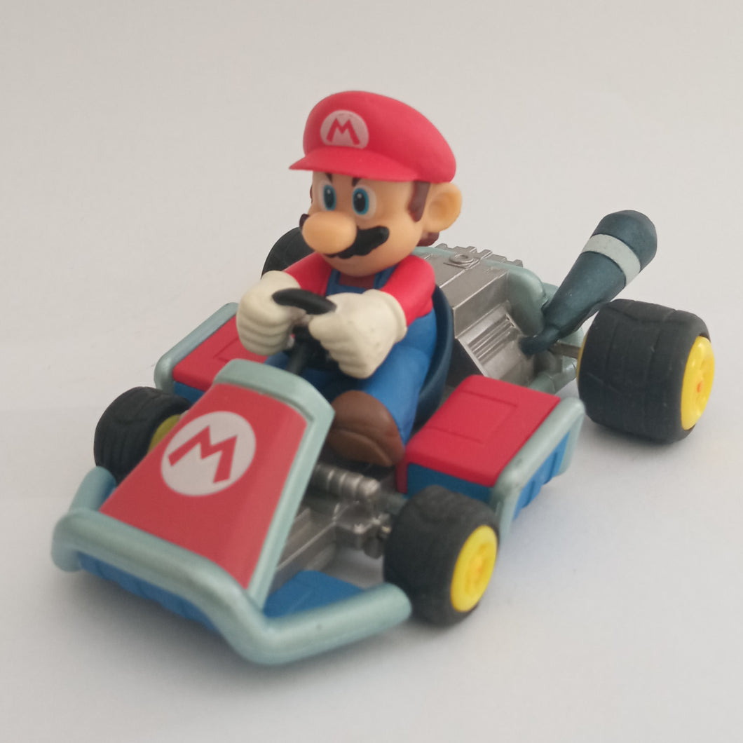 Mario Kart Pull Back Car Carting Nintendo 2005 Toy