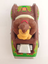 Cargar imagen en el visor de la galería, Mario Kart Wii Donkey Kong DK Pull Back Car Wildstar &amp; Fire Hot Rod Nintendo 2008 Toy
