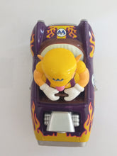 Load image into Gallery viewer, Mario Kart Wii Wario Pull Back Car Wildstar &amp; Fire Hot Rod Nintendo 2008 Toy
