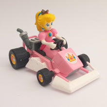 Load image into Gallery viewer, Mario Kart DS Peach Pull Back Car Nintendo 2005 Toy
