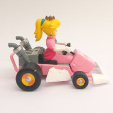 Cargar imagen en el visor de la galería, Mario Kart DS Peach Pull Back Car Nintendo 2005 Toy
