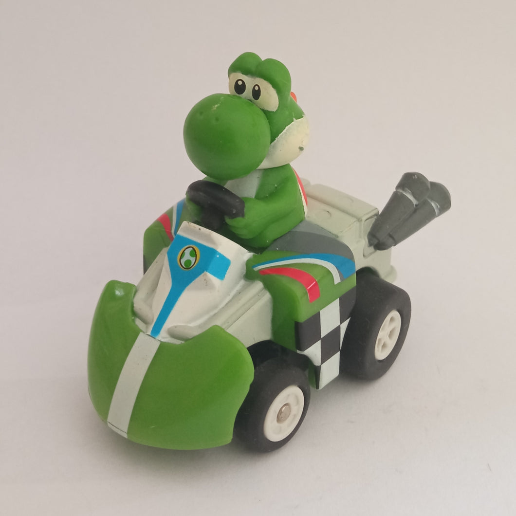 Mario Kart Wii Yoshi Choro Q Pull Back Car Nintendo 2005 Toy