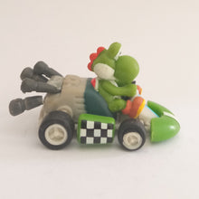 Load image into Gallery viewer, Mario Kart 8 Yoshi Pull Back Car Action Figure Toy Nintendo
