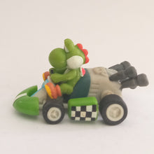 Load image into Gallery viewer, Mario Kart 8 Yoshi Pull Back Car Action Figure Toy Nintendo
