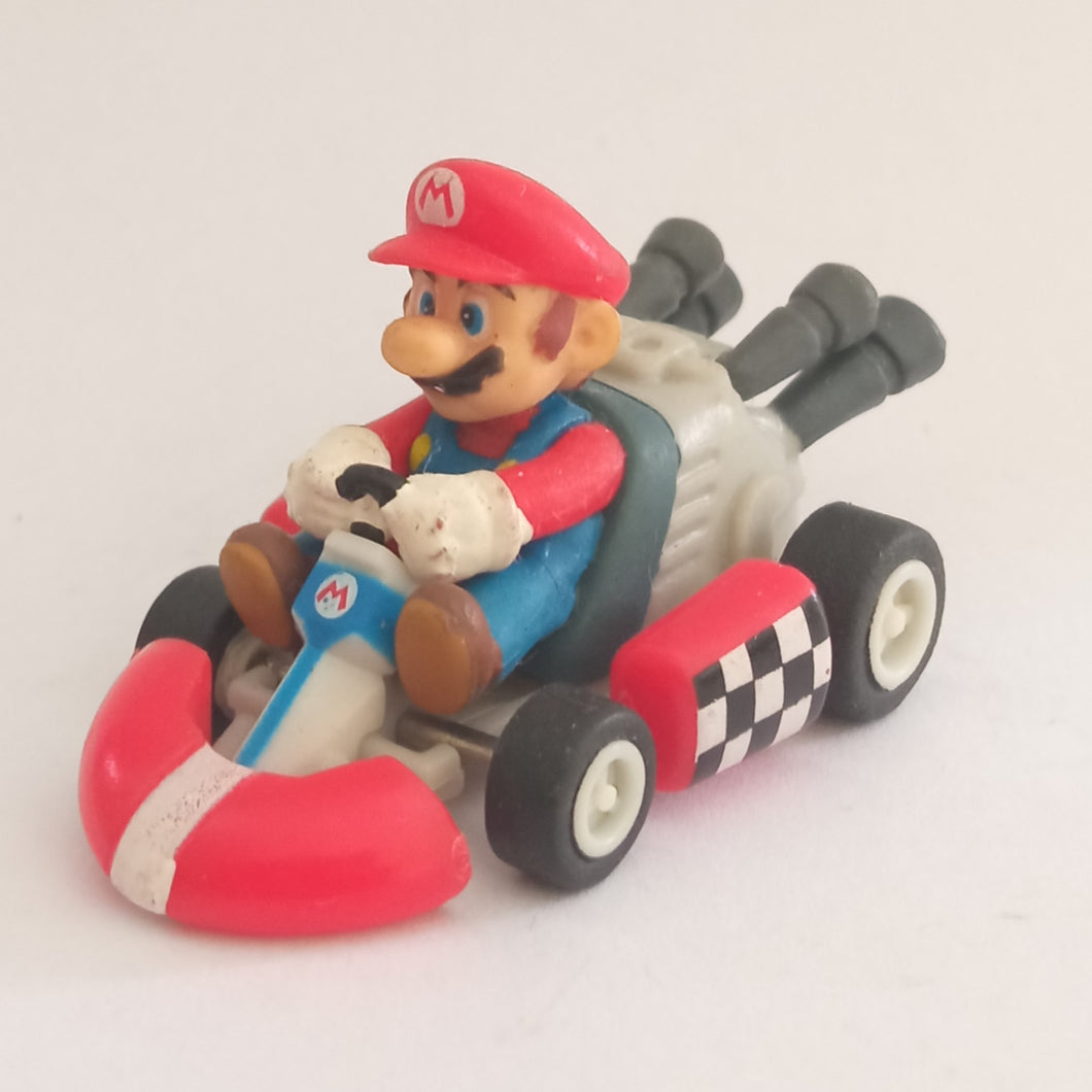 Mario Kart 8 MARIO Pull Back Car Action Figure Toy Nintendo