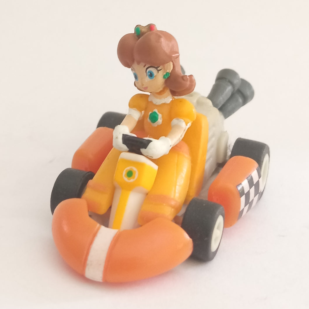 Mario Kart 8 Daisy Pull Back Car Action Figure Toy Nintendo