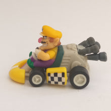 Load image into Gallery viewer, Mario Kart 8 Wario Pull Back Car Action Figure Toy Nintendo
