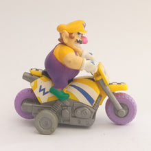 Load image into Gallery viewer, Mario Kart Wii Wario Pull Back Mini Car Bike Toy Nintendo 2008
