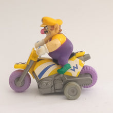 Load image into Gallery viewer, Mario Kart Wii Wario Pull Back Mini Car Bike Toy Nintendo 2008
