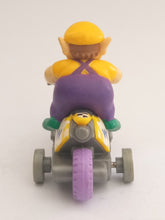 Load image into Gallery viewer, Mario Kart Wii Wario Pull Back Mini Car Bike Toy Nintendo 2008
