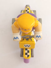 Load image into Gallery viewer, Mario Kart Wii Wario Pull Back Mini Car Bike Toy Nintendo 2008
