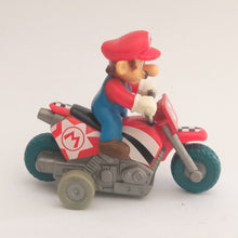 Load image into Gallery viewer, Mario Kart Wii Mario Pull Back Mini Car Bike Toy Nintendo 2008
