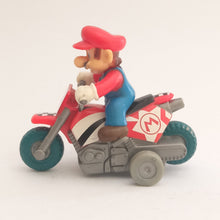 Load image into Gallery viewer, Mario Kart Wii Mario Pull Back Mini Car Bike Toy Nintendo 2008
