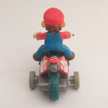 Load image into Gallery viewer, Mario Kart Wii Mario Pull Back Mini Car Bike Toy Nintendo 2008
