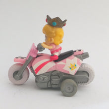 Cargar imagen en el visor de la galería, Mario Kart Wii Baby Peach Pull Back Mini Car Bike Toy Nintendo 2008
