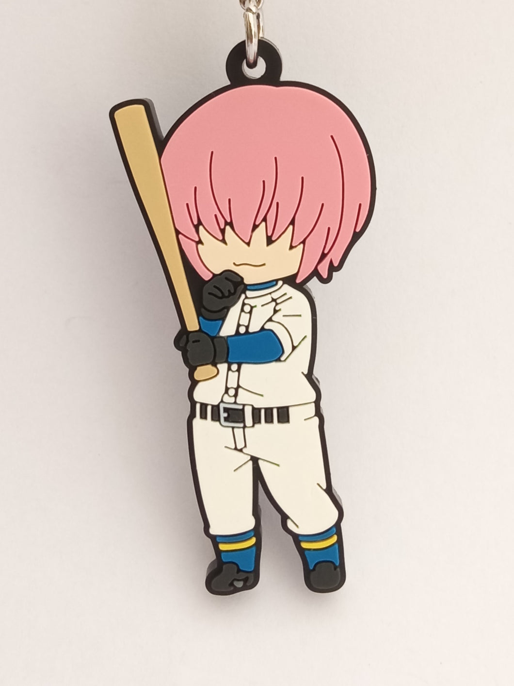 Ace of Diamond Rubber Strap Mascot Key Holder Keychain