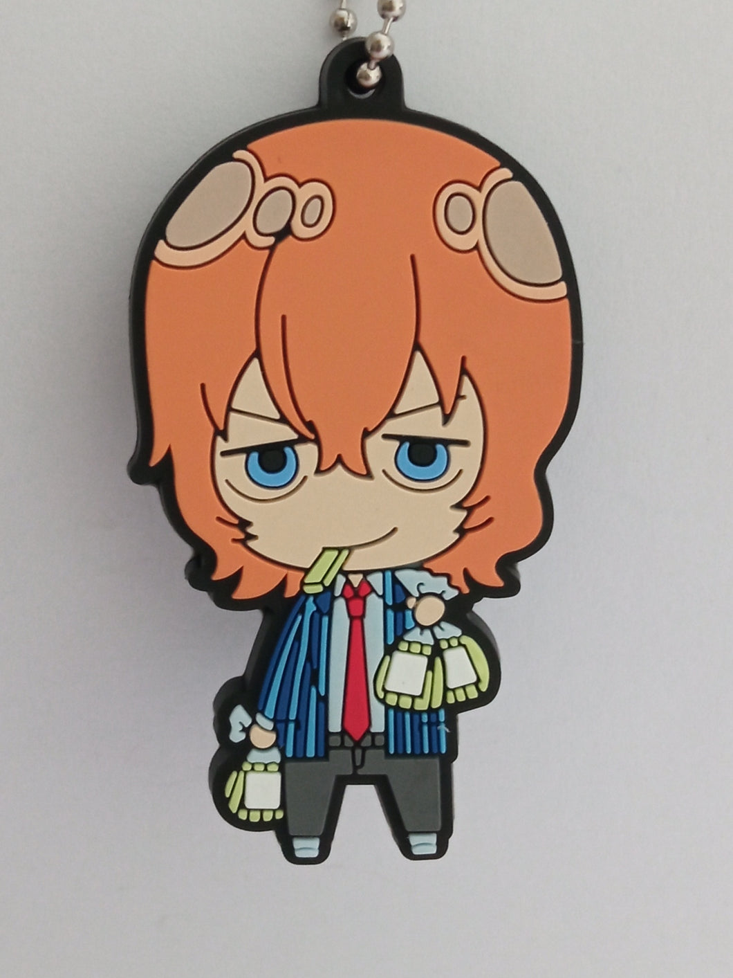 Yowamushi Pedal Rubber Strap Mascot Keychain