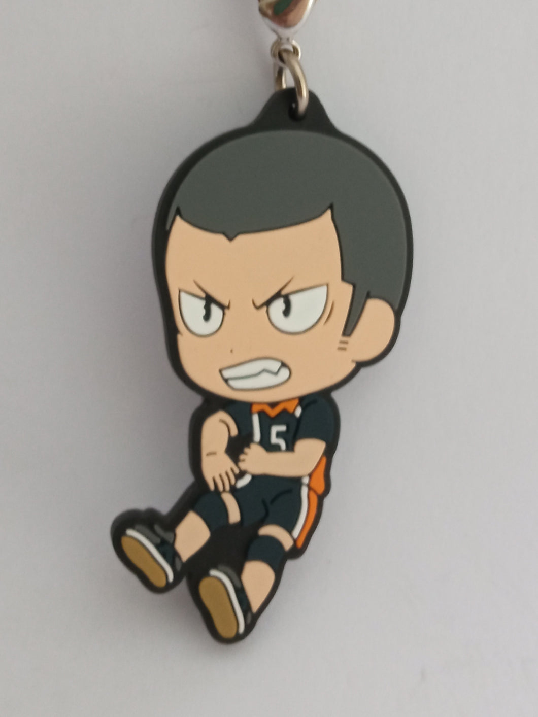 Haikyuu!! RYUNOSUKE TANAKA Rubber Strap Mascot Key Holder Keychain