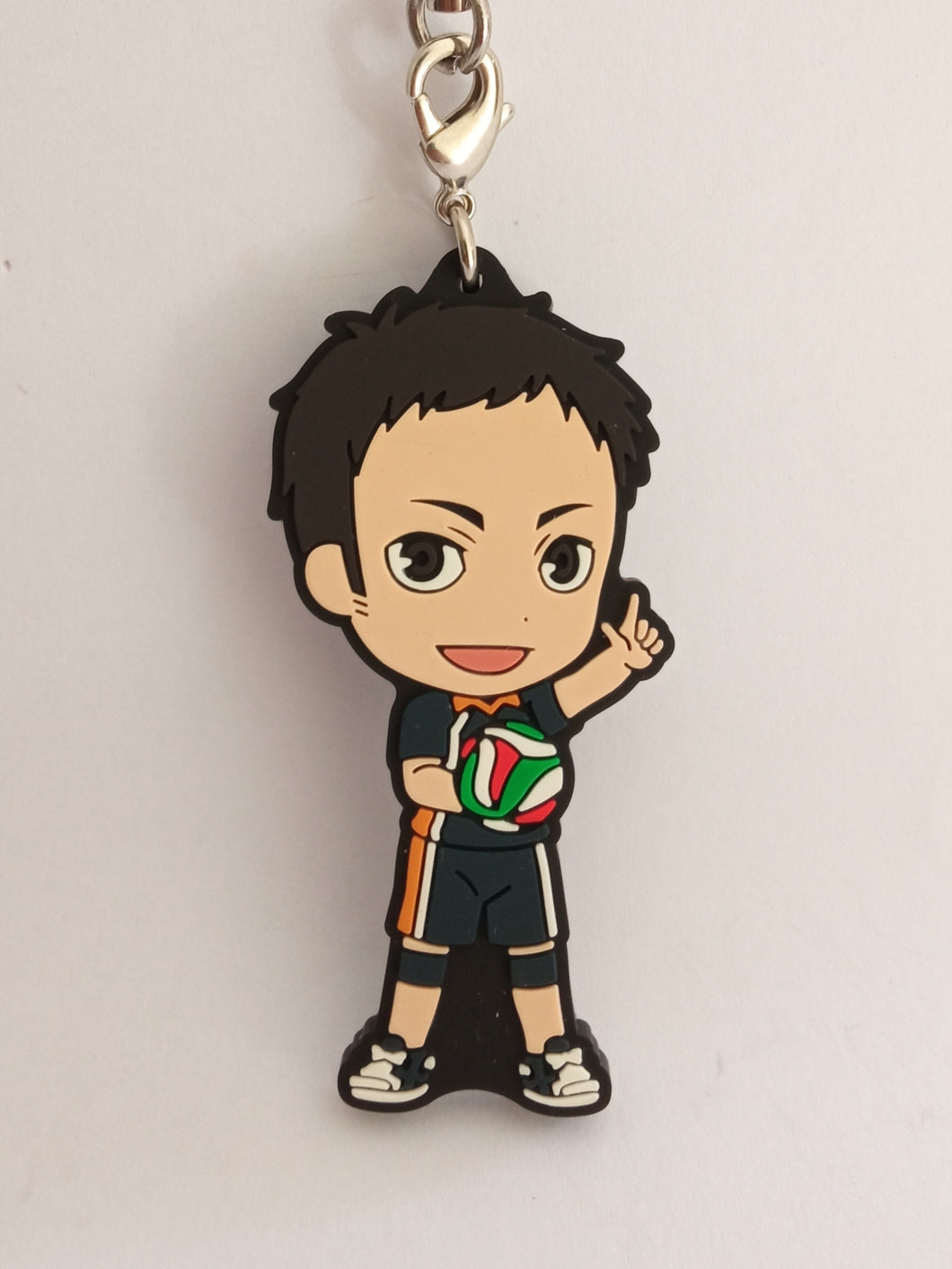 Haikyuu!! Rubber Strap Mascot Key Holder Keychain