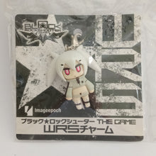 Cargar imagen en el visor de la galería, Black Rock Shooter WRS White Promo Figure Keychain Mascot Key Holder Strap
