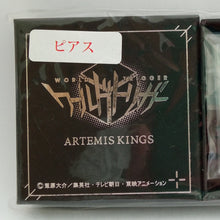 Cargar imagen en el visor de la galería, World Trigger X ARTEMIS KINGS Replica Silver Earrings Very Rare
