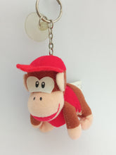 Cargar imagen en el visor de la galería, Donkey Kong Country Diddy Kong Plush Keychain Mascot Key Holder Vintage Rare 1995
