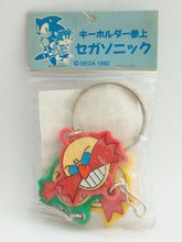 Cargar imagen en el visor de la galería, Sonic The Hedgehog Dr. Robotnics Sega Keychain Mascot Key Holder Strap Vintage Rare 1992
