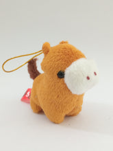 Load image into Gallery viewer, Amuse Puchimaru Zodiac Friends Brown Horse Mini Plush Strap
