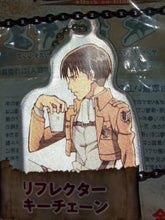 Load image into Gallery viewer, Attack on Titan Levi Ackerman Reflector Strap Mascot Keychain Key Holder
