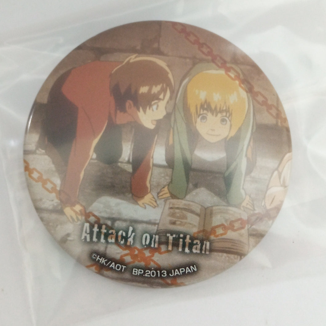 Attack on Titan Tin Can Badge Button Pin