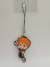 Cargar imagen en el visor de la galería, Haikyuu!! Shoyo Hinata Figure Rubber Strap Mascot Charm Key Holder Keychain
