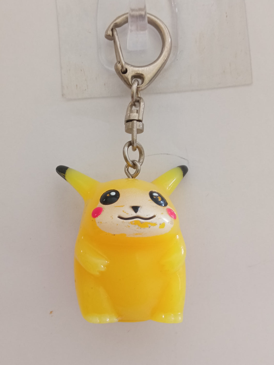 Pokémon PIKACHU Magic Light-up Key Holder Figure Keychain Mascot Strap Vintage Rare