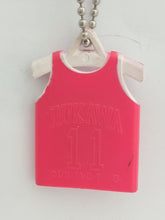 Load image into Gallery viewer, Slam Dunk! Rukawa Shohoku 11 Team Uniform Jersey Swing Keychain Mascot Key Holder Strap
