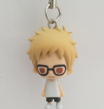 Load image into Gallery viewer, Haikyuu!! Nekoma Bean Eyes SD Figure Swing Keychain Mascot Key Holder Strap
