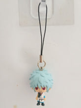 Load image into Gallery viewer, Gintama Gintoki Sakata Bean Eyes Figure Keychain Mascot Key Holder Strap
