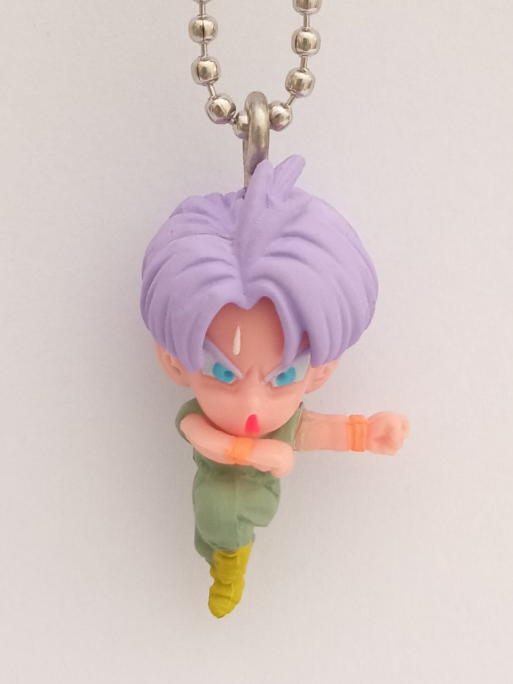 Dragon Ball Z Super UDM Vol 33 Trunks Figure Keychain Mascot Key Holder Strap Gashapon