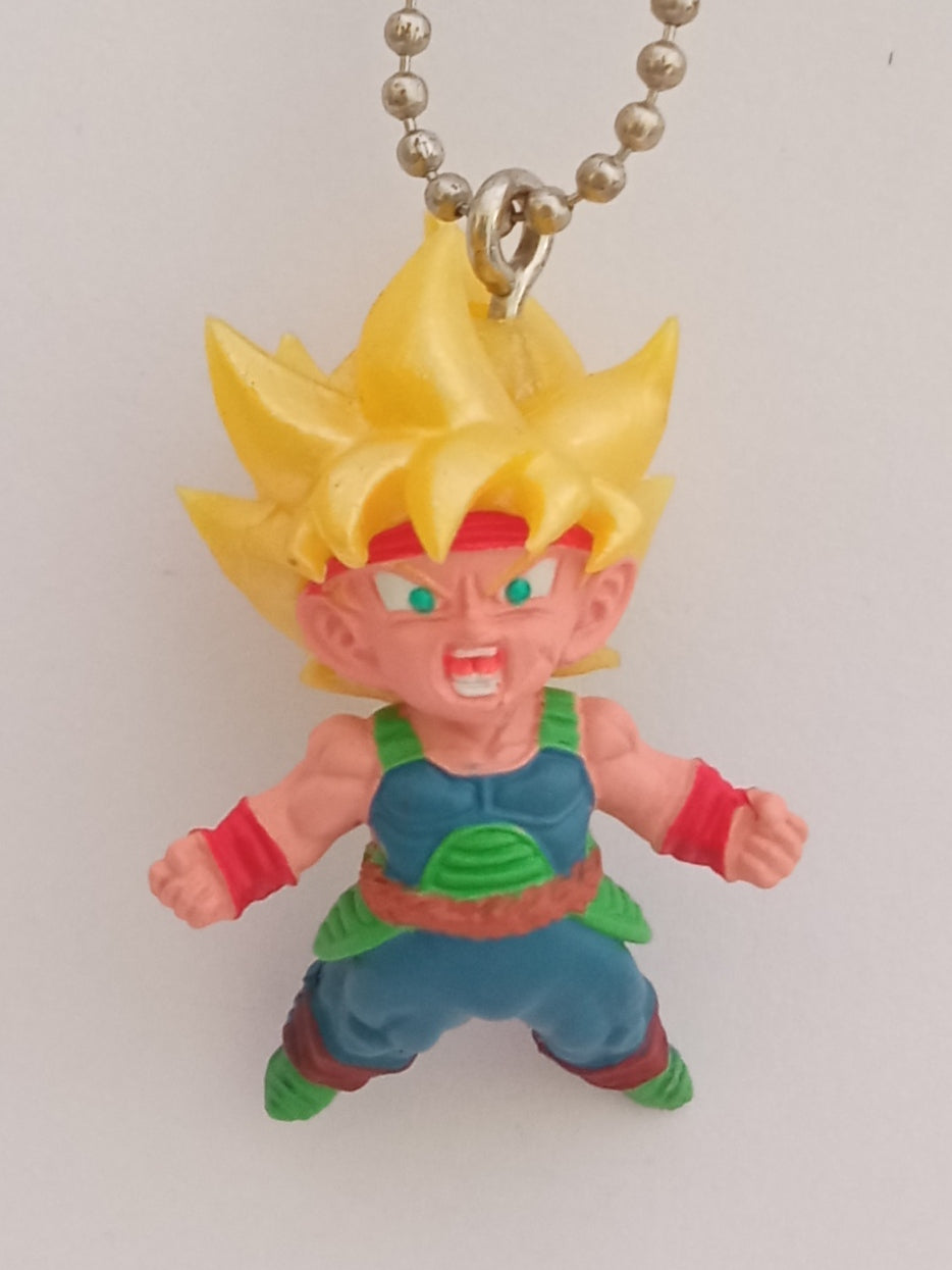 Dragon Ball Z Super SS BURDOCK UDM Burst Figure Keychain Mascot Key Holder Strap Gashapon