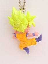 Load image into Gallery viewer, Dragon Ball Z Super SS GOKU UDM Burst Vol 25 Figure Keychain Mascot Key Holder Strap Gashapon
