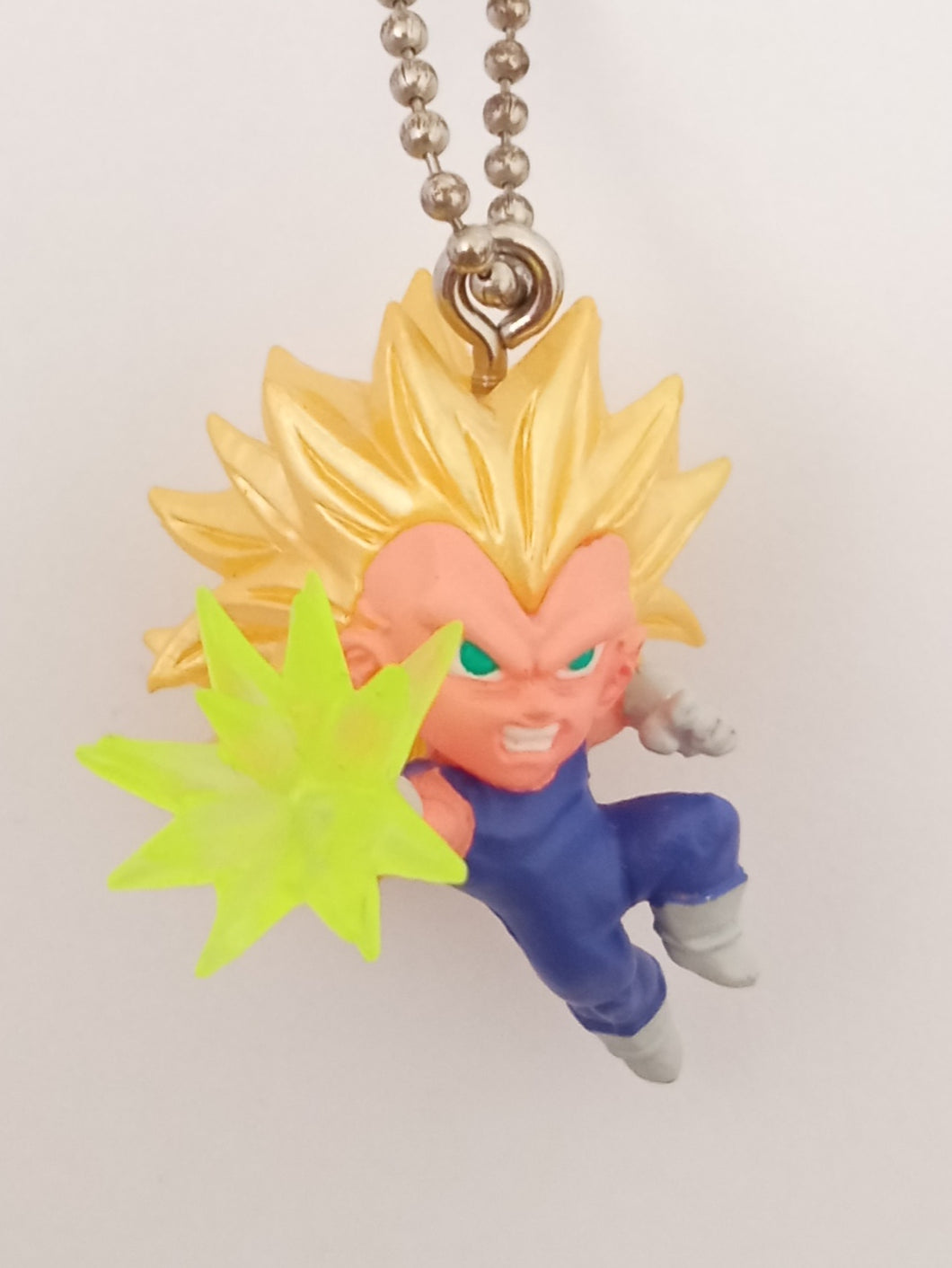 Dragon Ball Z Super SS3 VEGETA UDM The Best 9 Vol Figure Keychain Mascot Key Holder Strap Gashapon